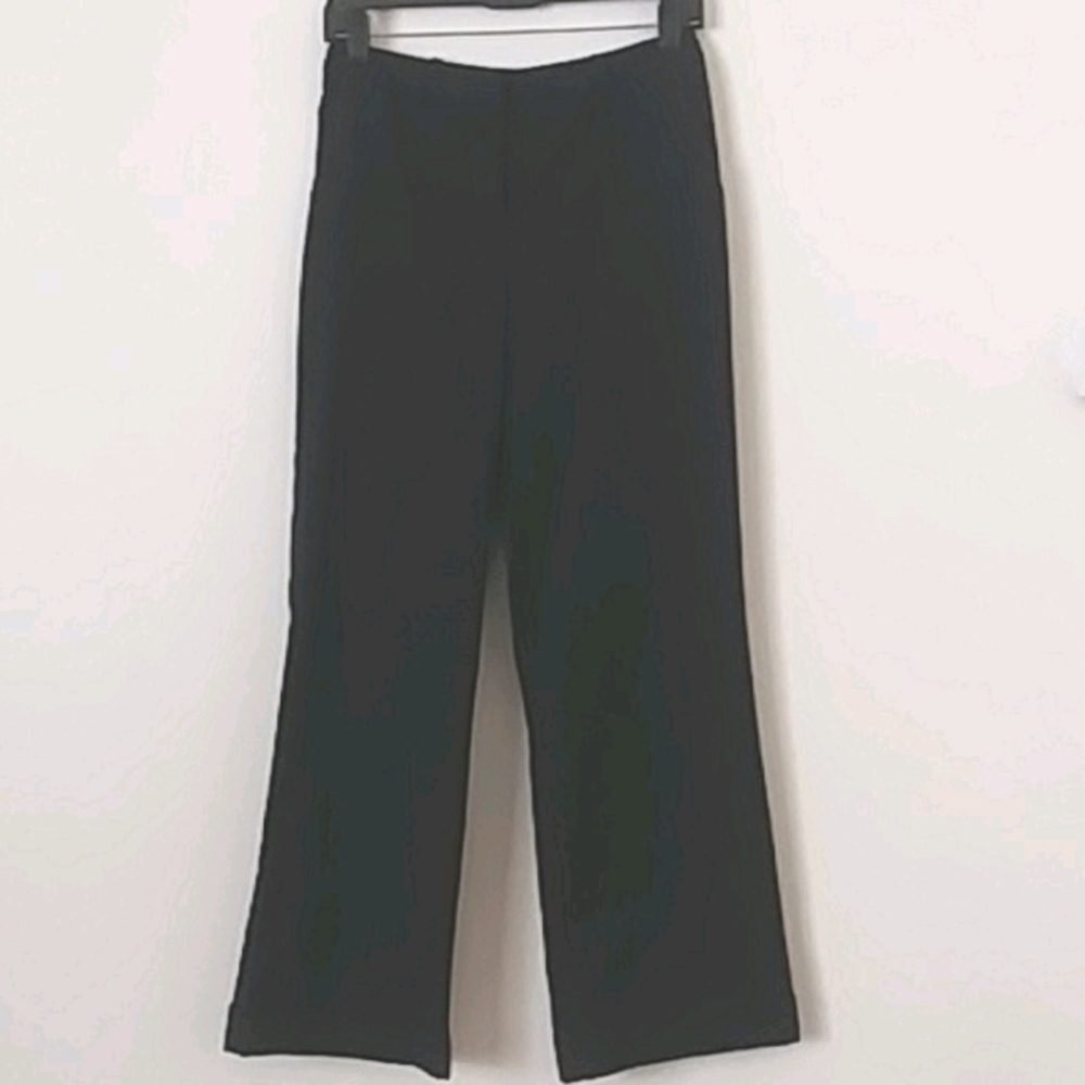 Navy Blue Cuffed Trousers